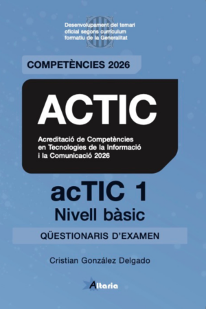 Portada acTIC 1 Qüestionaris 2026