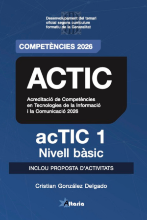 Portada Actic 1 Temari 2026